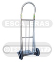 Carro ángulo 2 ruedas 250mm 250kg puño cerrado 50X28mm