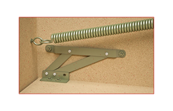 Escalera rebatible para altillos plegable fibrofácil