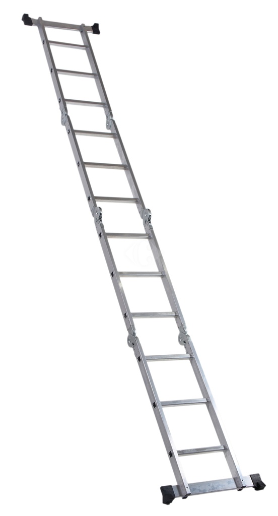 Escalera articulada aluminio 12=1,00-1,65-3,50m