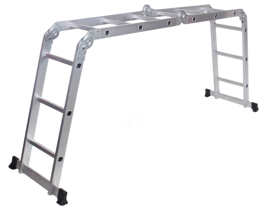 Escalera articulada aluminio 12=1,00-1,65-3,50m