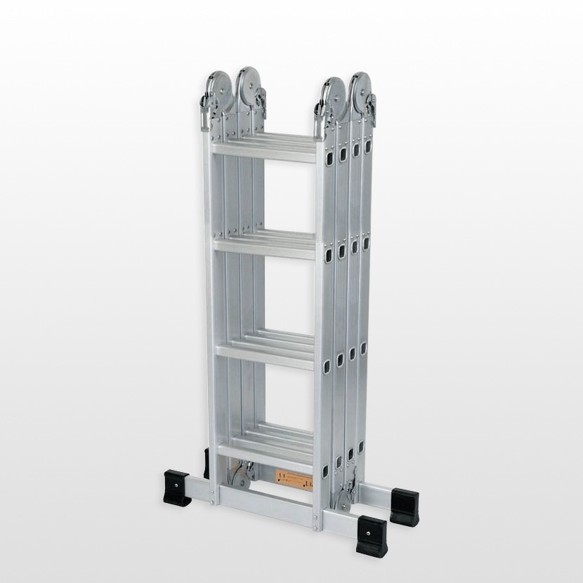 Escalera articulada aluminio 16=1,30-2,30-4,60m