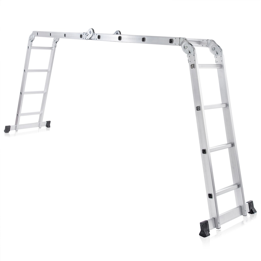 Escalera articulada aluminio 16=1,30-2,30-4,60m