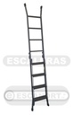 Escalera articulada dos tramos acero 4=1,23-2,37m