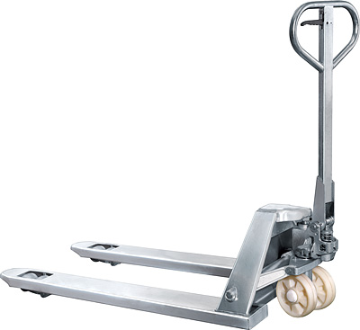 Zorra hidráulica galvanizada 2500kg 680/550mm