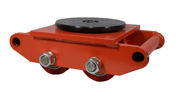 Skate industrial 6000kg 4 rodillos, 300x215x105mm
