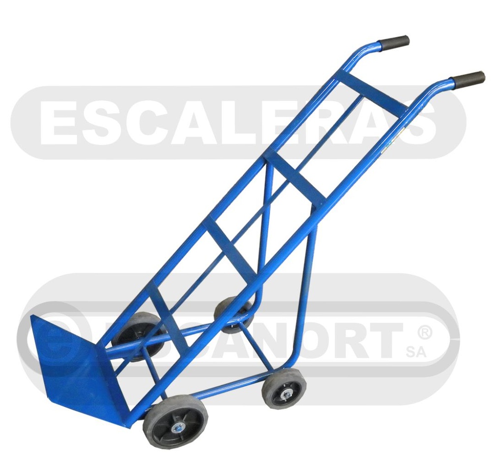 Carro 4 ruedas 20cm h=150cm Pala 40x28cm c/puños