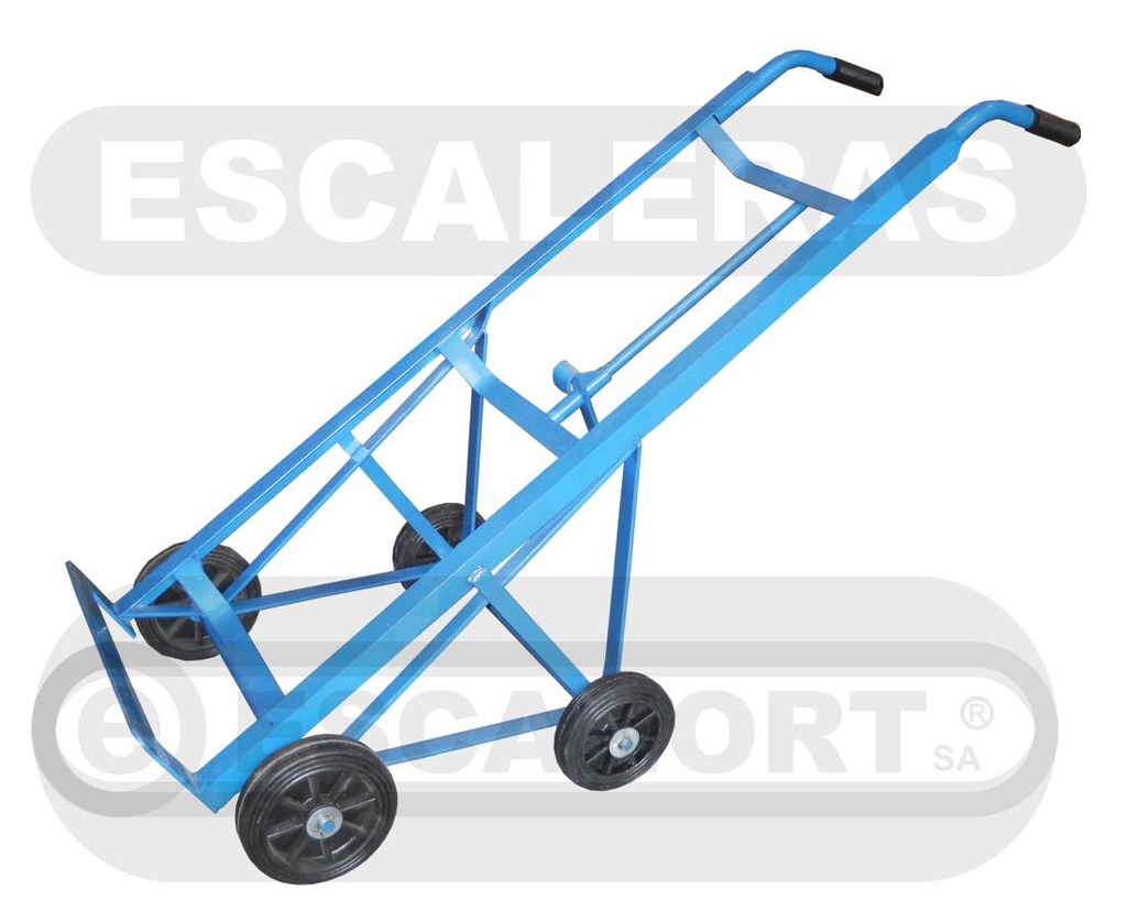 Carro para tambor 4 ruedas, 350kg