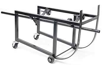 Carro tambor cuna volcadora 250kg negro
