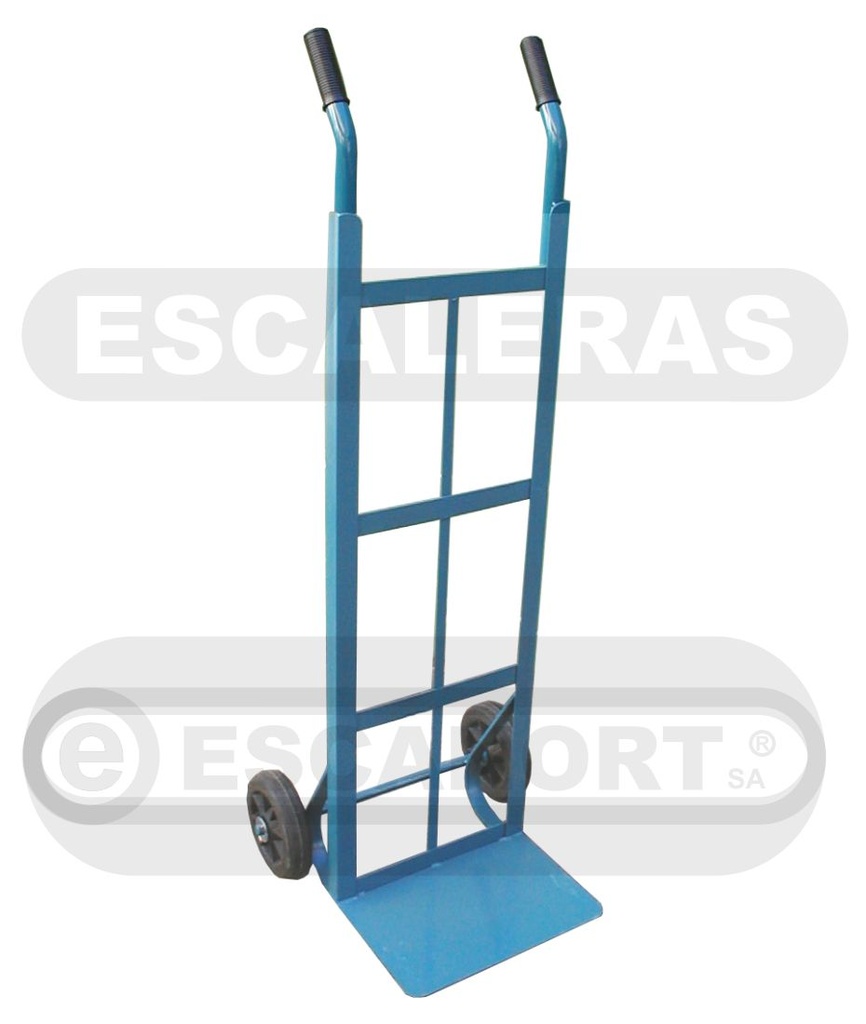 Carro ángulo 2 ruedas 20cm h=130cm Pala 40x28cm c/puños