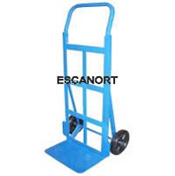 Carro ángulo reforzado 2 ruedas 25cm h=130cm Pala 50x28cm cerrado