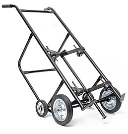 Carro cuna tambor 200L 4 ruedas 250kg
