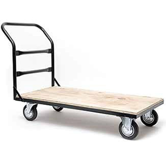 [6030-21] Zorra de 4 ruedas 150mm, base fenólico, 550kg, 900x600mm