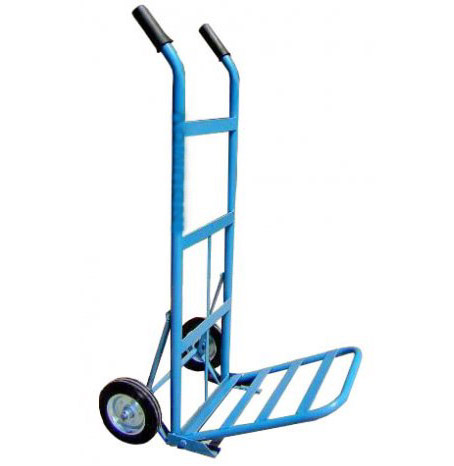 [6020-25] Carro 2 ruedas 20cm h=120cm Pala de caño 40x40cm