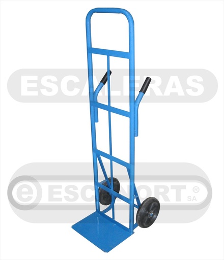 [6020-23] Carro alto 2 ruedas 25cm h=160cm Pala 40x28cm cerrado + puño