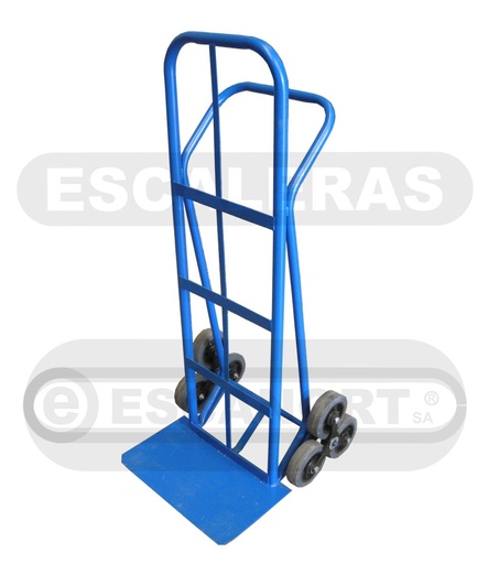 [6020-26] Carro monta escalera 6 ruedas 15cm h=130cm Pala 40x28cm