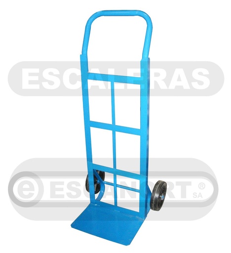 [6020-08-1] Carro ángulo 2 ruedas 20cm h=130cm Pala 40x28cm cerrado