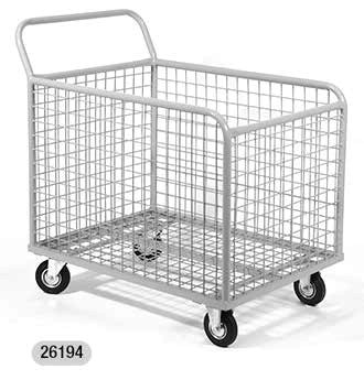 [A0223] .RH Carro repositor reforzado 850x600x1050mm Ruedas 150mm