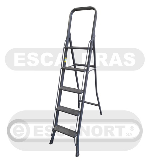 [4140-05] Escalera metálica reforzada 5=1,26-1,76m